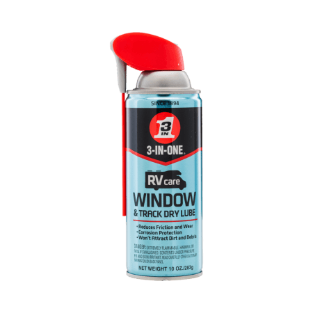 RV Window & Track Dry Lube | 3-IN-ONE RVcare
