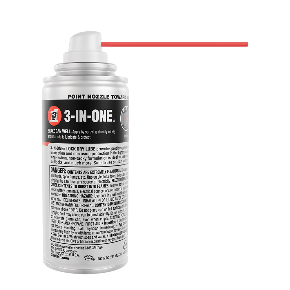 what is best lubricant for locks Is WD-40 Specialist silicone-based lubricant safe for locks? : r/lockpicking main image 1